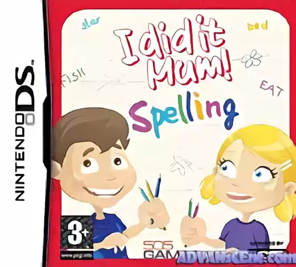 jeu I Did It Mum! - Spelling
